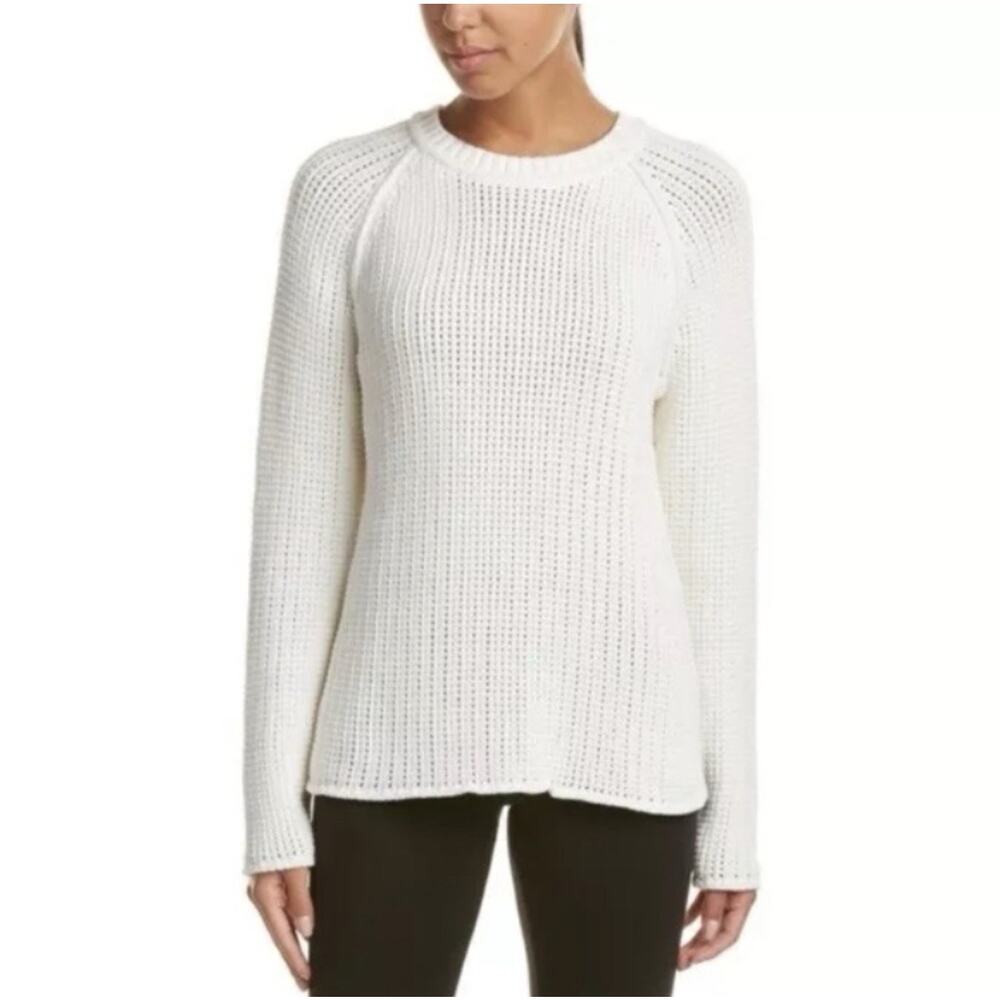 Derek Lam IOC Athleta Crosswalk Cream White Knit Pullover Sweater Size S